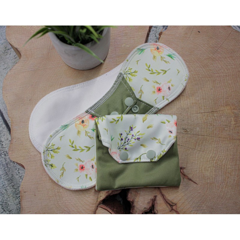 Olive flower - Sanitary pads - Made to order